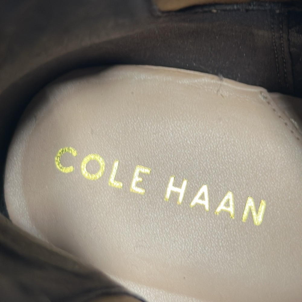 Cole Haan Greenwich Suede Waterproof Ankle Boots Size 8.5 - Picture 10 of 15